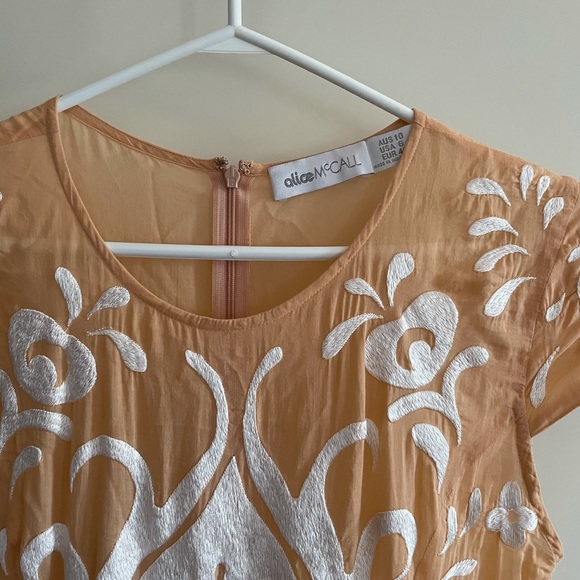 Alice McCall Peach Dress - Picture 3 of 3